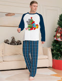 Family Matching Christmas Letter Parent-child Printed Housewear Pajamas