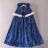 Kid Girls Princess Starry Night Autumn Frozen Lovely Dresses