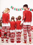 Family Autumn Christmas Parent-child Cotton Loose Pajamas