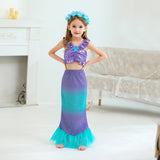 Kid Girl Mermaid Princess Spring Summer Mermaid Ball Swimsuits