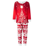 Family Autumn Christmas Parent-child Cotton Loose Pajamas