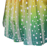 Kid Baby Girl Cartoon Mermaid Colorful Fish Scale Dresses