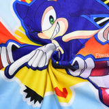 Kid Boy Autumn Home Suit Sonic Hedgehog Pajamas