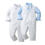 Kid Baby Boy Formal Party Suits 3 Pcs Sets