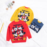 Kid Baby Girl Boy Knitwear Pullovers Round Neck Sweaters