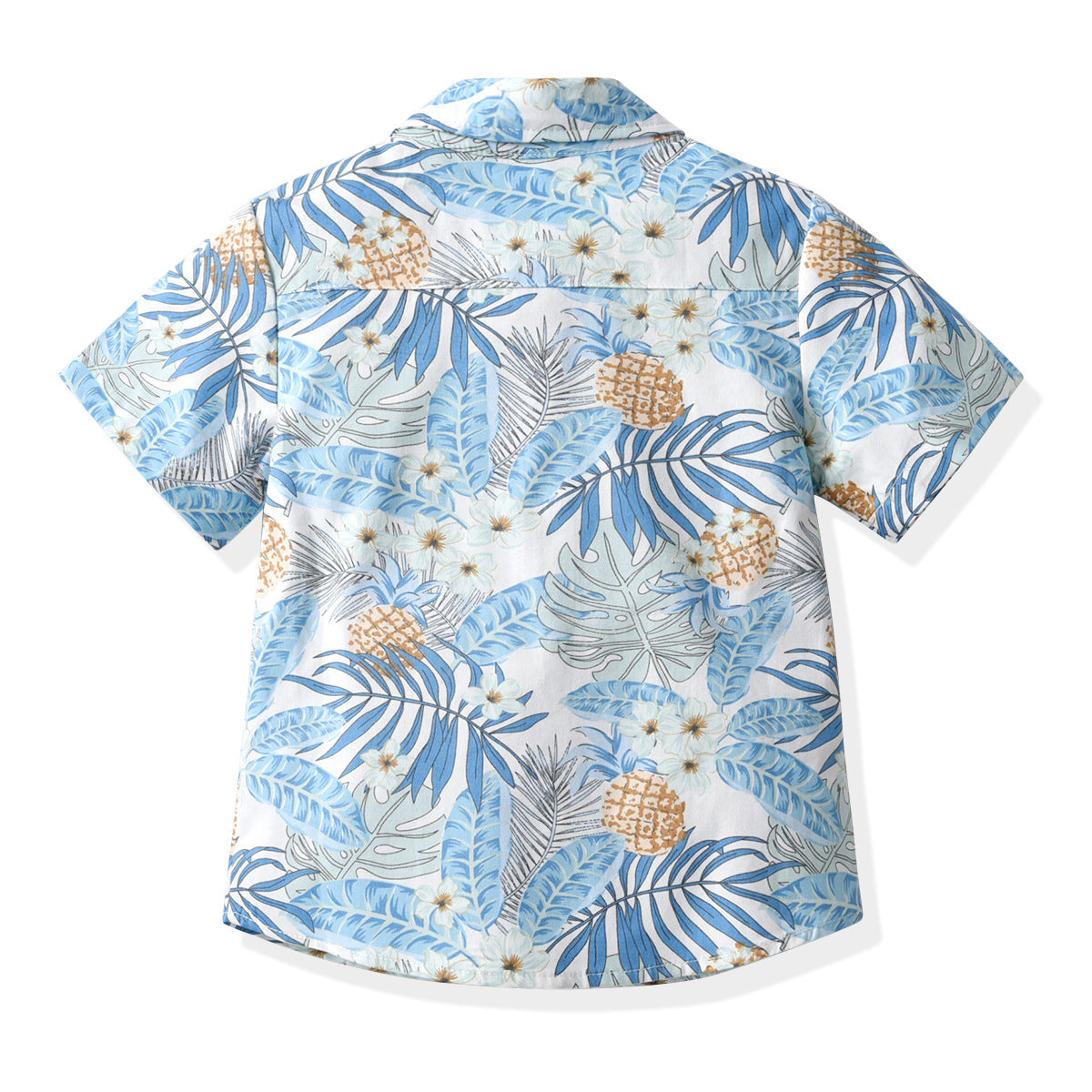Kid Baby Boy Suit Maple Leaf Short Sleeve Harness Beach 2 Pcs Sets