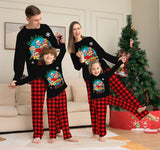 Family Matching Loungewear Parent-child Christmas Plaid Pajamas