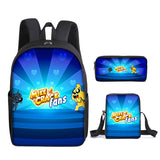 Kid Student Multi-size Backpack Bag 3 Pieces/Lot