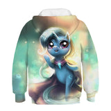 Kid Girls Boy Unicorn Hoodies Cartoon Sweatshirt Casual Pullover