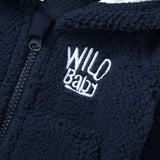 Baby Boys Zipper Cardigan Winter Cute Bear Furry Coat