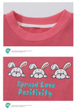 Kid Baby Girl Suit Rabbit Print Spring 2 Pcs Set