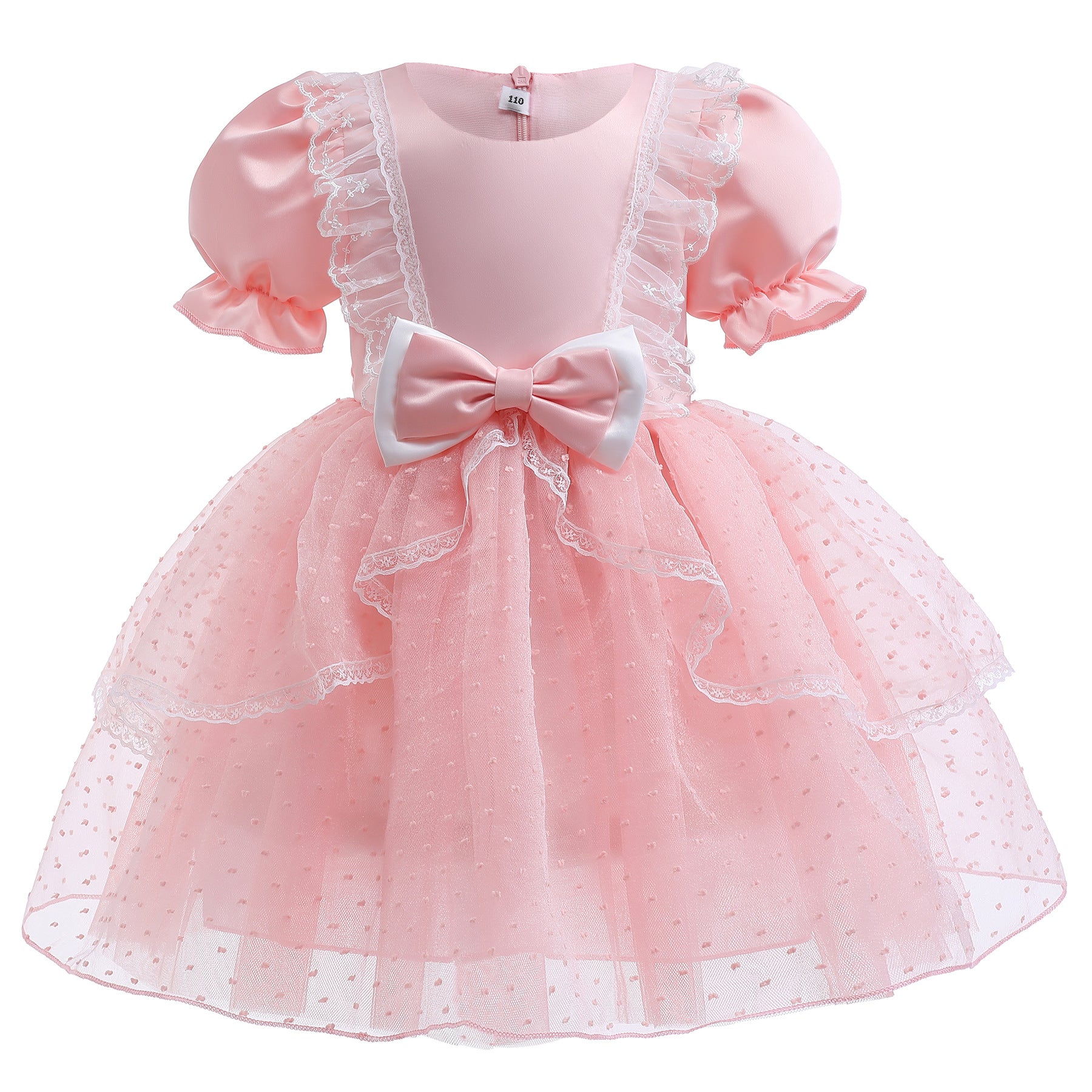 Kid Baby Girls Summer Lolita Princess Mesh Pompous Dresses
