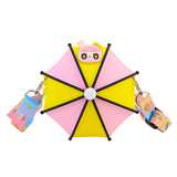 Kid Relieve Stress Puzzle Cartoon Silicone Zero Wallet Personalized Umbrella Bag