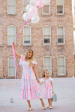 Family Matching Parent-child Sweet Leisure Holiday Dresses