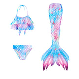 Kid Girl Mermaid Tail Spring Swimsuit