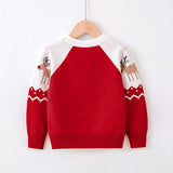 Kid Baby Girl Boy Fawn Cotton Thread Sweater