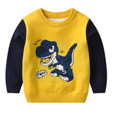 Kid Baby Boy Trendy Double Thickened Base Sweater