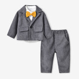 Kid Baby Boys Gentlemen New Autumn Suit 2 Pcs Sets