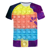 Kid Baby Boy Girl 3D Short Sleeve Summer T Shirt