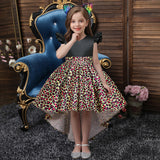 Kid Baby Girl Short Sleeve Princess Sequined Dresses