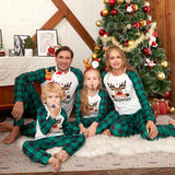 Family Matching Christmas Printed Parent-child 2 Pcs Pajamas