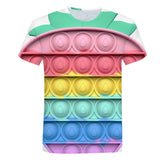 Kid Baby Boy Girl 3D Short Sleeve Summer T Shirt