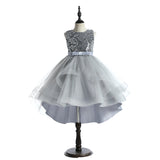 Kid Baby Girl Princess Summer Solid Princess Party Dresses