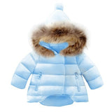 Kid Baby Boys Girl Thickened Cotton Jacket Down Winter Coats