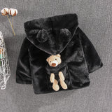 Kid Baby Boy Girl Autumn Winter Wool Warm Coats