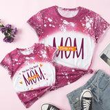Family Matching Mother Daughter Short Sleeves T-shirt