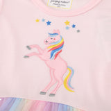 Kid Baby Girl Summer Super Western Unicorn Dresses