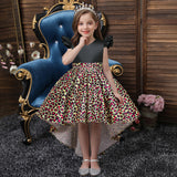 Kid Baby Girl Short Sleeve Princess Sequined Dresses