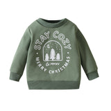 Kid Baby Boy Girl Christmas Autumn Printed Sweatshirts