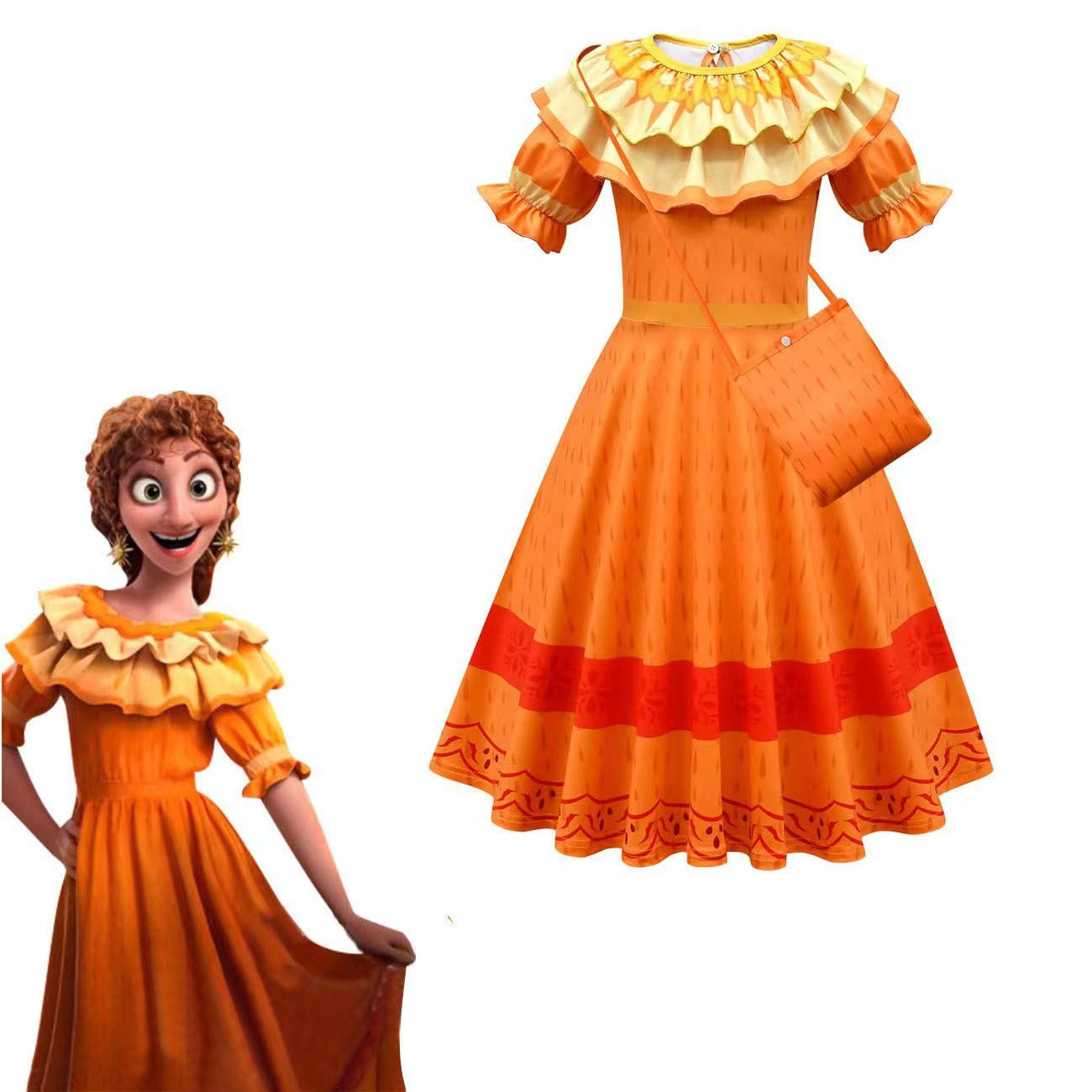 Kid Girl Princess Role Play Magic Full House Dresses