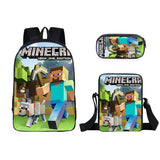 Kid Primary School Bag Polyester Single Layer Pen Bag Sets