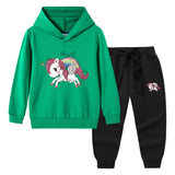 Kid Baby Girl Cotton Long Sleeve Spring Fall 2 Pcs Sets