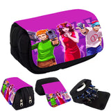 Kid Student Double Flip Stationery Pen Case Friday Night Funkin Bags