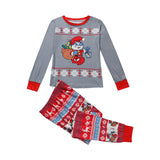 Family Matching Christmas Parent-child Home Pajamas Casual Suit