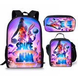 Kid Student Pen Bag Air Slam Dunk 2 Space Jam2 Three Pieces/Lot