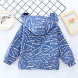 Kid Boys Autumn Winter Three-in-one Detachable Outdoor Storm Jacket Coat