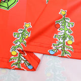 Kid Girl Long-sleeved Christmas Sulley Grinch Dresses