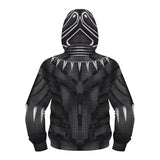 Kid Boy 3D Printed Cosplay Masked Long Sleeve Coats