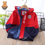 Kid Girl Jacket Bear Multicolor Waterproof Teddy Autumn Coats