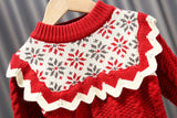 Kid Baby Girl Knitted Bottoming Christmas Sweaters