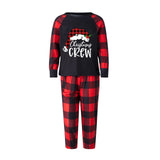 Family Plaid Cotton Parent-child Christmas Home Pajama Set