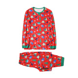 Family Matching Christmas Printed Housewear Parent-child Pajamas