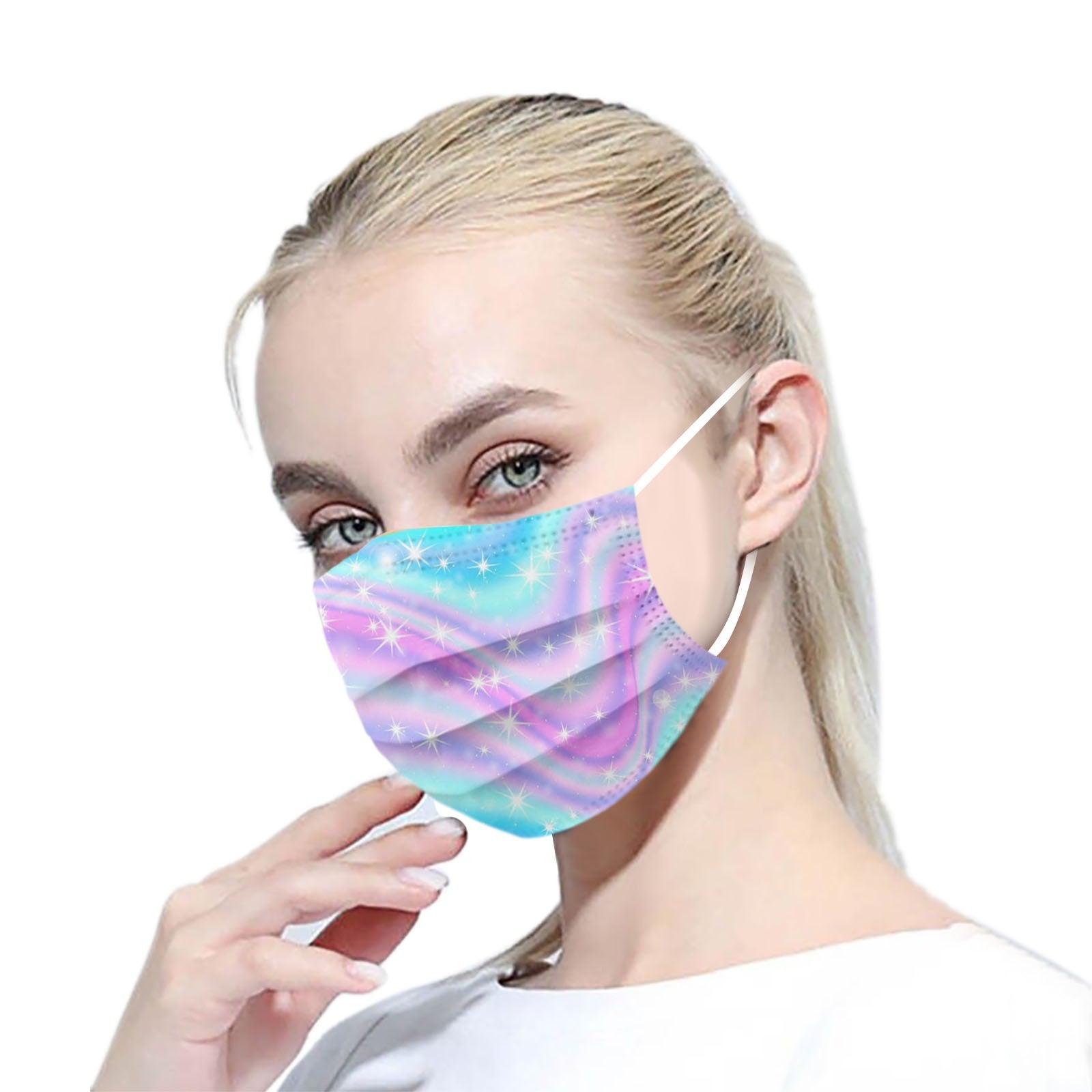 Kid Disposable Dream Star Series Splash Mask For Adults And Children