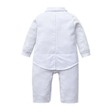 Baby Boy One-piece Baptism Autumn Long Sleeve Rompers