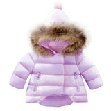 Kid Baby Boys Girl Thickened Cotton Jacket Down Winter Coats