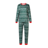 Family Matching Christmas Printed Pattern Parent-child Pajamas